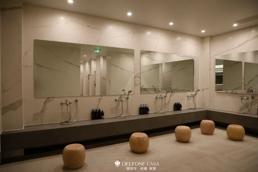 實景案例 | 6000㎡高端巖板會所，奢華感拉滿！(圖10)