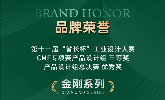 榮譽時刻 | 德利豐巖板獲第十一屆“省長杯”工業(yè)設計大賽兩項大獎