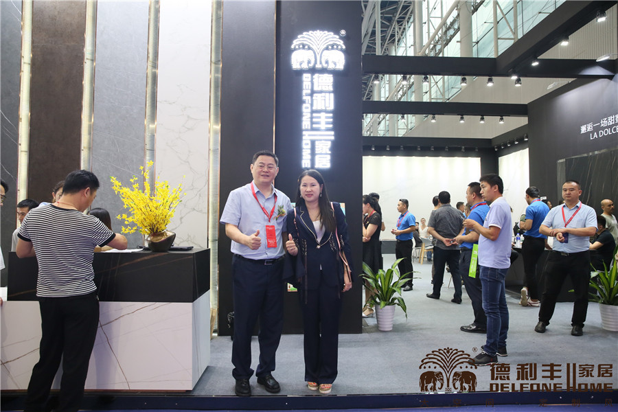 【今日關(guān)注】廣州建博會(huì)落下帷幕，德利豐大巖(圖12)