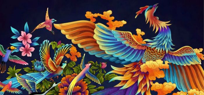 新品力作|金鳳凰——百鳥(niǎo)朝鳳 天降祥瑞(圖2) 新品力作|金鳳凰——百鳥(niǎo)朝鳳 天降祥瑞(圖2)